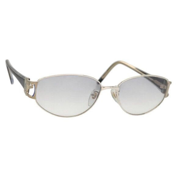 SAINT LAURENT Sunglasses plastic Blue Auth ar13556